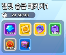 헬멧 승급 패키지